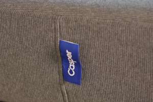 Casper tag is on both sides of the mattress