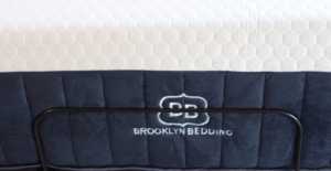 Brooklyn Bedding Factory | January 2021 Brooklyn Bedding Aurora from the Front