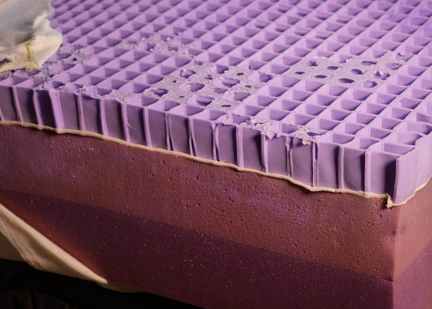 queen size purple matress