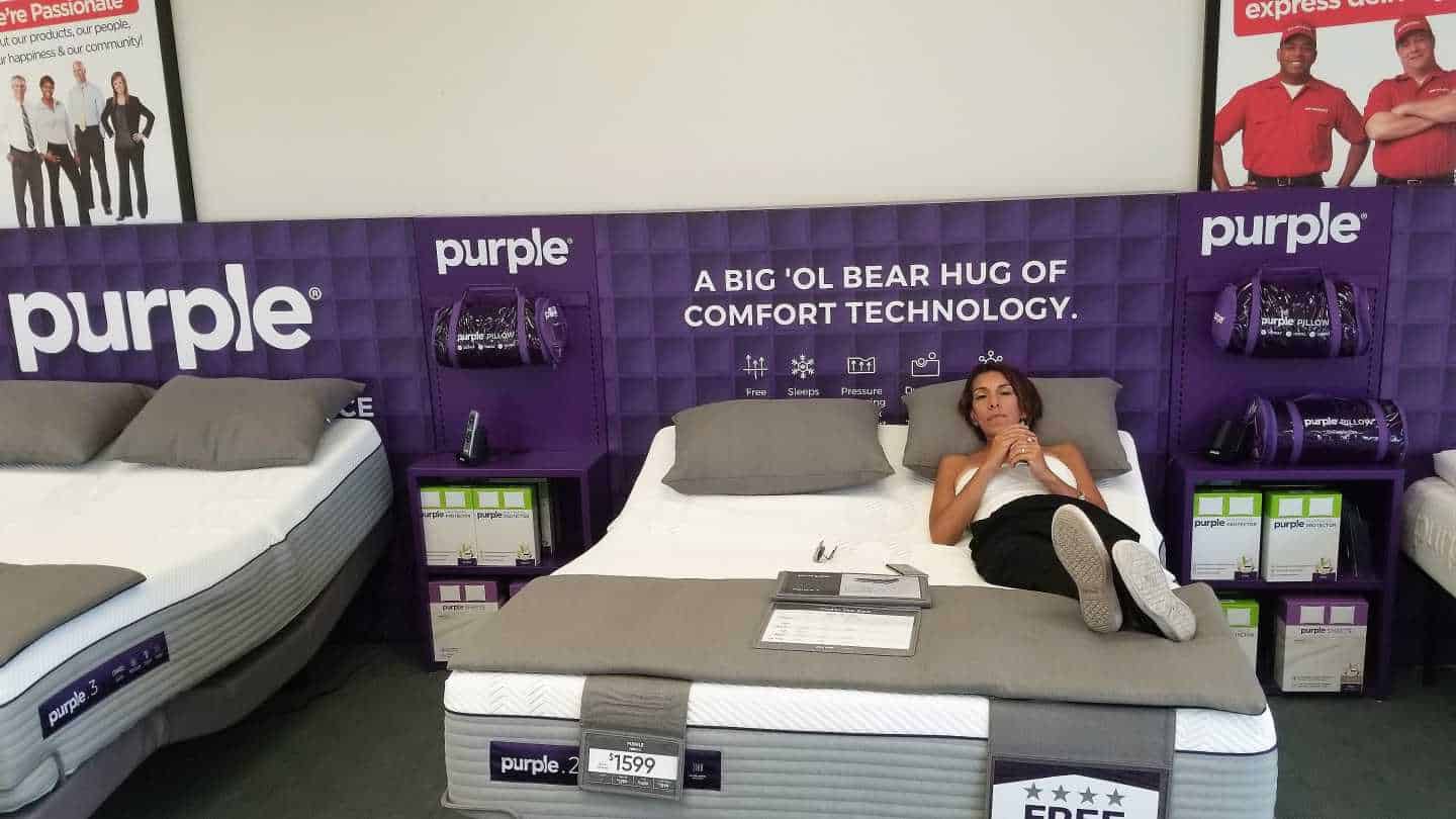 stores that sell the purple mattress