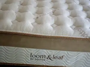 Loom and leaf mattress