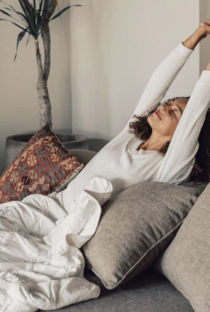 eco friendly mother's day gifts weighted blanket