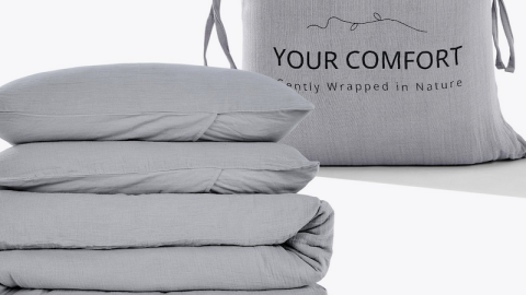 EGOHOME 100% cotton duvet cover set coupon