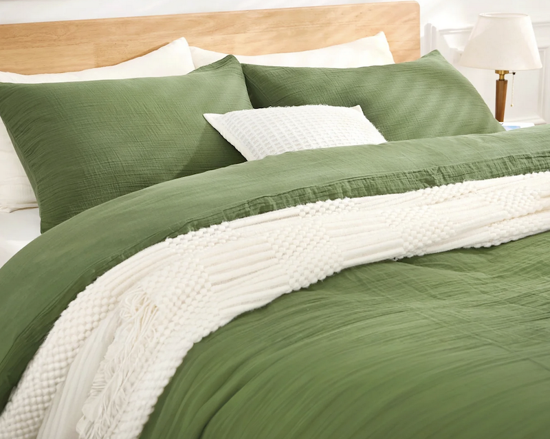 EGOHOME 100% cotton duvet cover set review