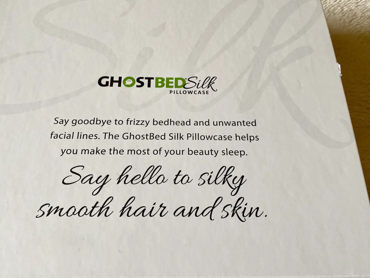 GhostBed Silk Pillowcase discount code