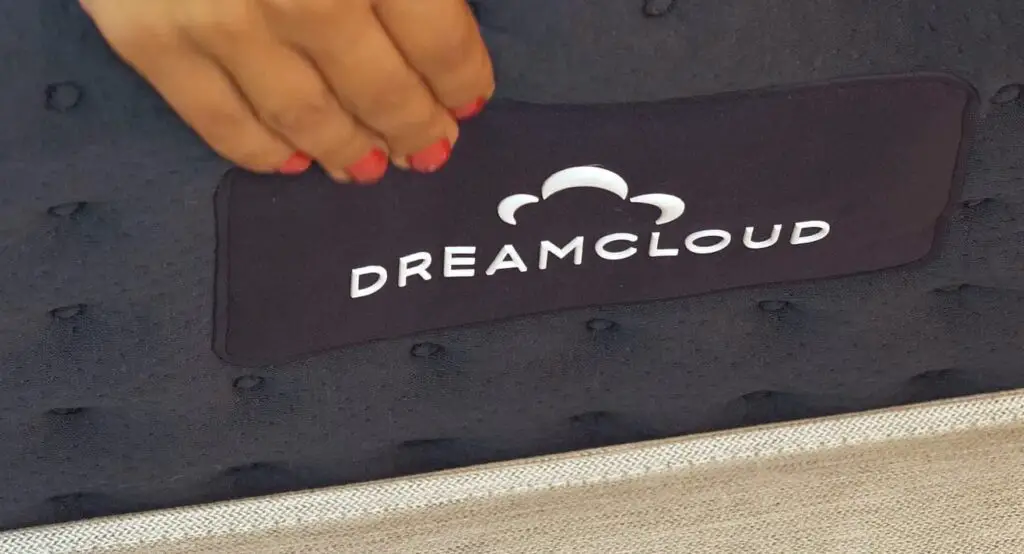 The DreamCloud Mattress Review | May 2022 dreamcloud mattress label
