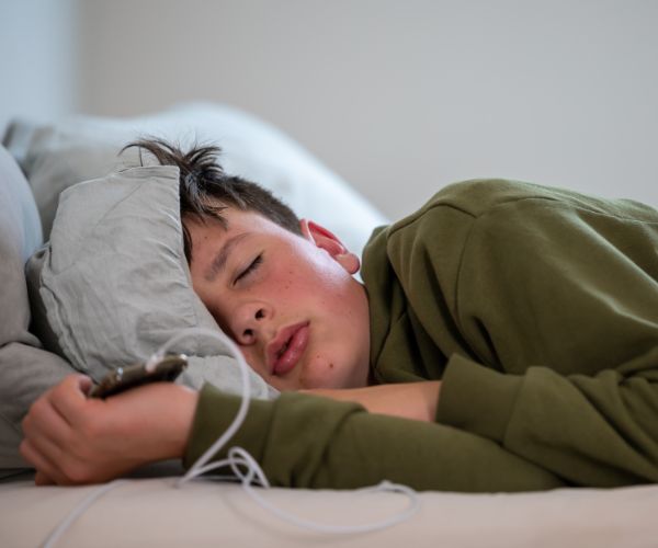 why do teens sleep late