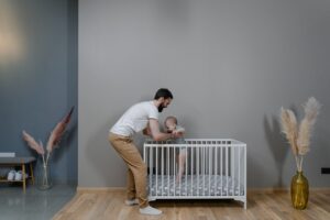 can you put a crib mattress on the floor